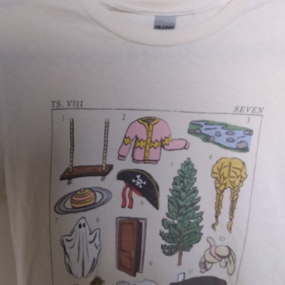 Gildan Unofficial Taylor Swift VII Folklore Graphic Tee Shirt size Small - Picture 3 of 12